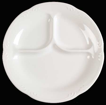 Filigree Child's Plate