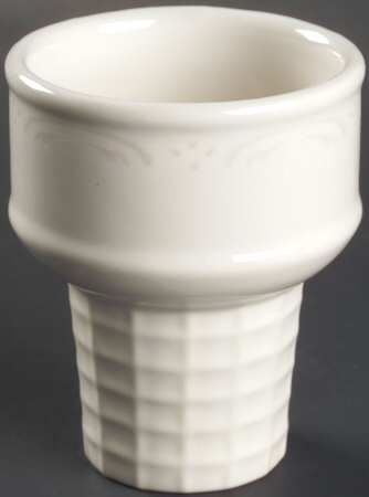Filigree Ice Cream Cone Shaped Dish