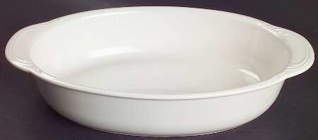 Filigree 11" Oval Baker by Pfaltzgraff