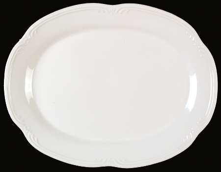 Filigree 18" Oval Serving Platter