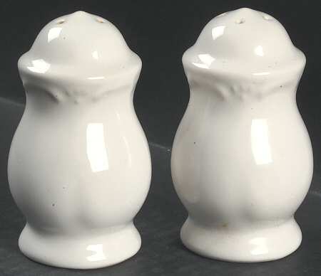 Filigree Salt & Pepper Set by Pfaltzgraff