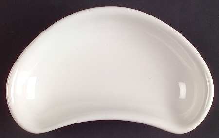 Filigree Crescent Salad Plate