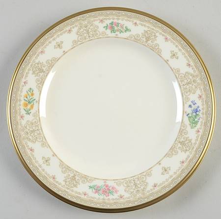 Flora Royale Salad Plate