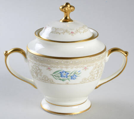 Flora Royale Sugar Bowl & Lid