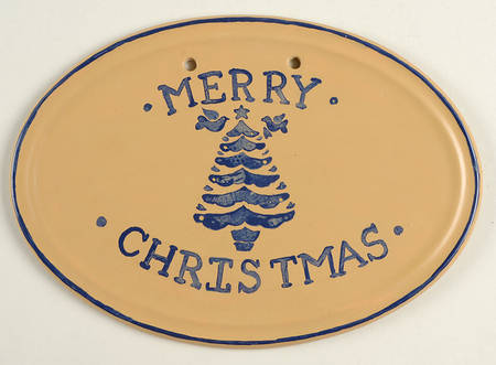 Folk Art Wall Plaque