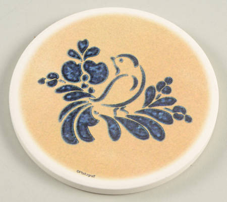 Folk Art Stone/Thirsty Coaster