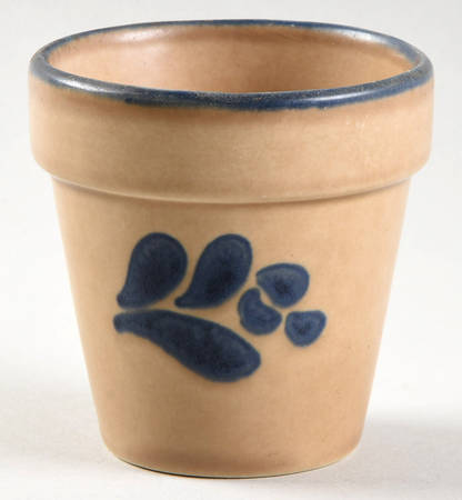 Folk Art 3" Flower Pot No Underplate