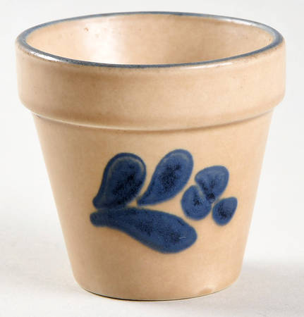 Folk Art 2" Flower Pot No Underplate