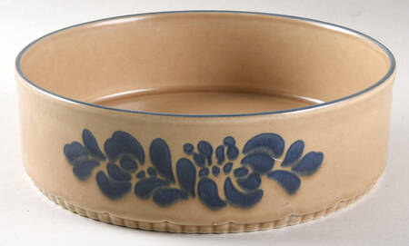 Folk Art 1.5 Quart Round Covered Baker No Lid by Pfaltzgraff