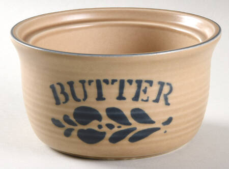 Folk Art Butter Tub No Lid