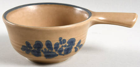 Folk Art One Stick Handled Soup/Snack Bowl (use with SNTR11)