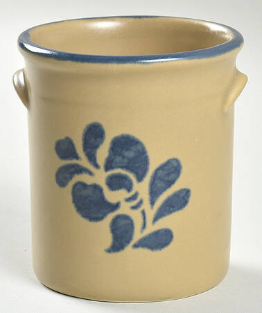 Folk Art Miniature Open Crock