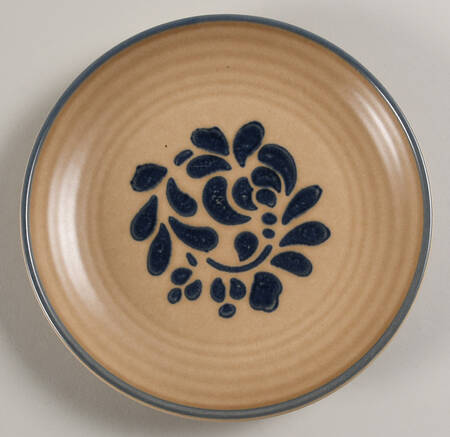 Folk Art Underplate for Gravy Boat