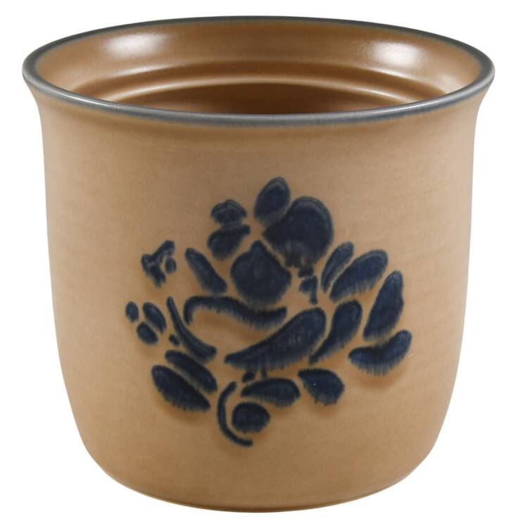Folk Art Drip Jar No Lid Or Strainer