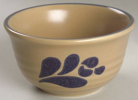 Folk Art Dessert Bowl