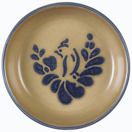 Folk Art Individual Pie Plate Baker