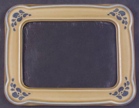 Folk Art Frame-Holds 5" X 7"