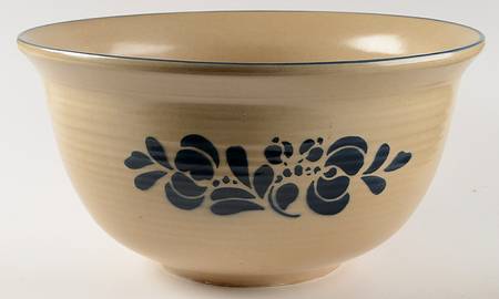 Folk Art Dough/Punch Bowl