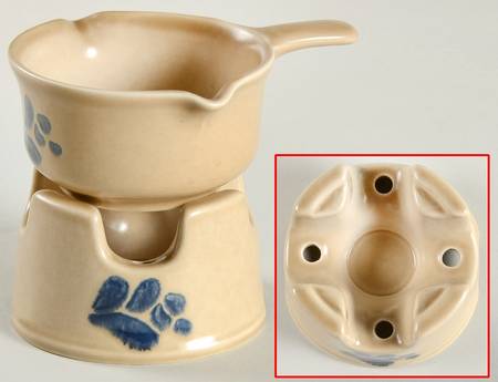 Folk Art Potpourri-Butter Sauce W/ Stnd
