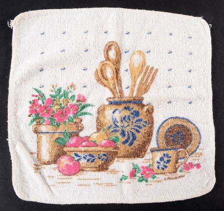 Folk Art Wash Cloth