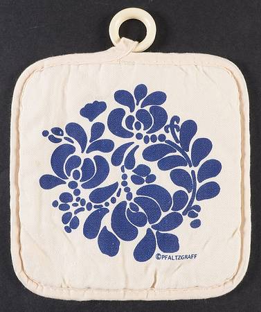 Folk Art Cloth Potholder