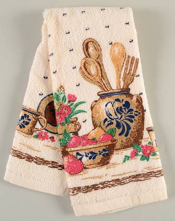Folk Art Cloth Hand Towel