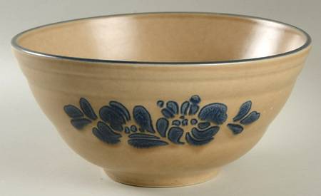 Folk Art 8" Mixing Bowl