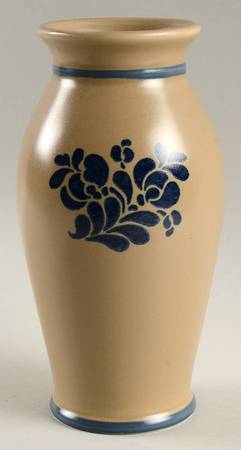 Folk Art 7" Vase