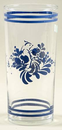 Folk Art Glassware Cooler by Pfaltzgraff
