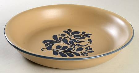Folk Art 10" Pie Baking Plate