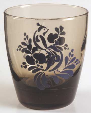 Folk Art 13 Oz Glassware Double Old Fashioned
