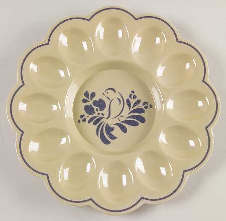 Folk Art Melamine Deviled Egg Plate
