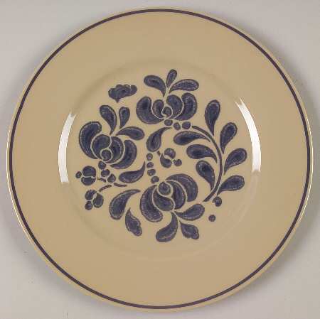 Folk Art Melamine Salad Plate