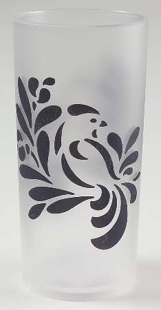 Folk Art Tall Acrylic Tumbler