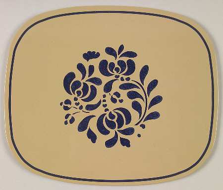 Folk Art 7" Metal Stove Mat