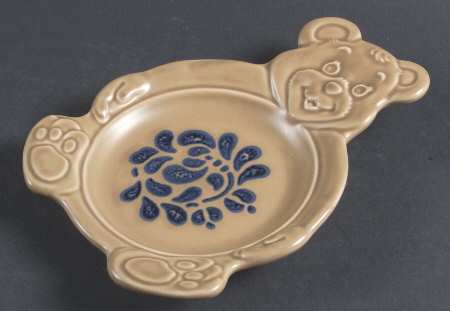 Folk Art Child's Plate