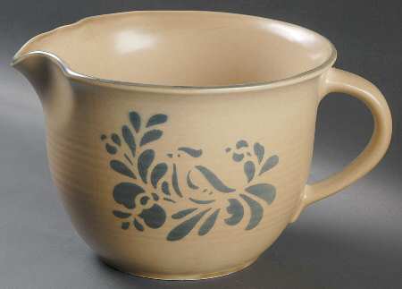 Folk Art Batter Bowl
