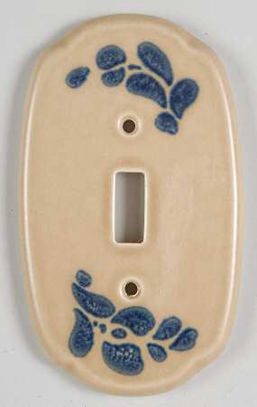 Folk Art Single Light Switch Cover by Pfaltzgraff