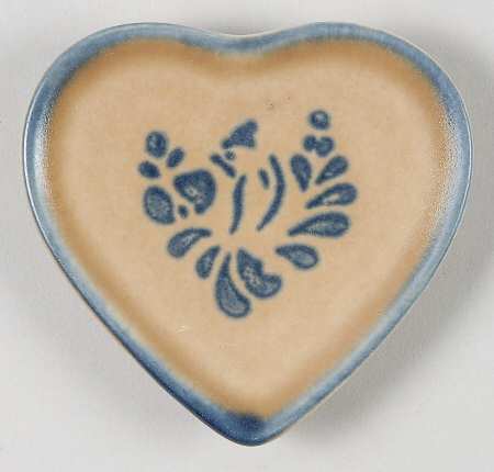 Folk Art Tea Bag Holder by Pfaltzgraff