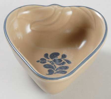 Folk Art Individual Strawberry Bowl