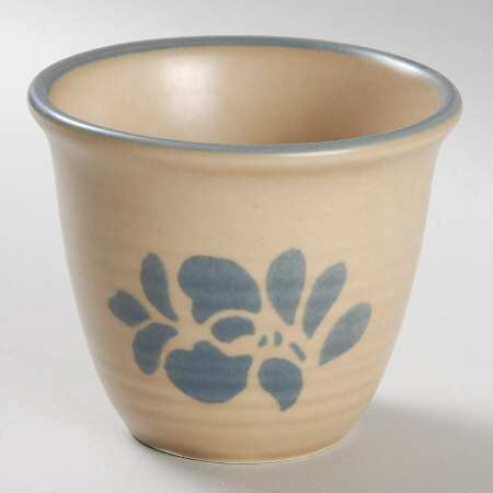 Folk Art Custard Cup by Pfaltzgraff