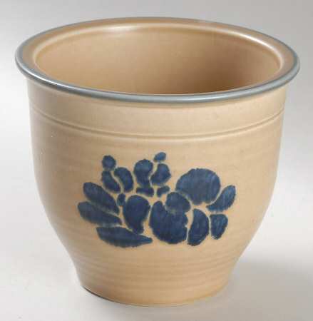 Folk Art 4" Flower Pot