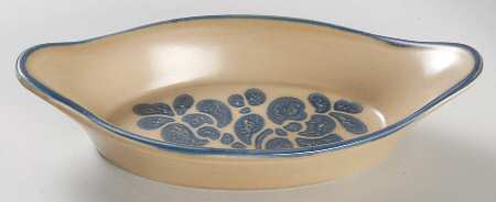 Folk Art 8" Augratin by Pfaltzgraff