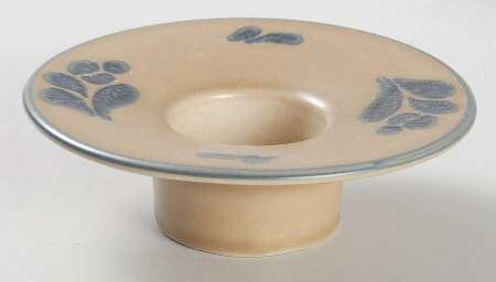 Folk Art 1" Small Candlestick by Pfaltzgraff