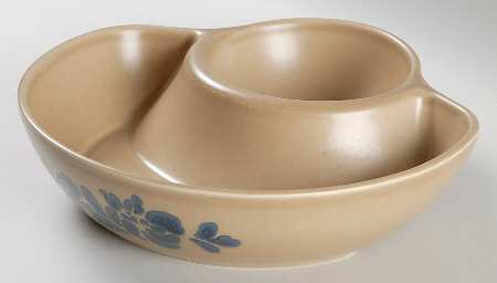 Folk Art 1 Piece Chip & Dip by Pfaltzgraff