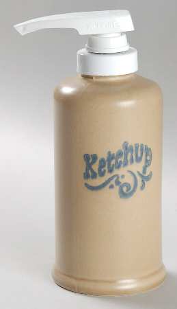 Folk Art Ketchup Dispenser