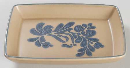 Folk Art Tray for Individual Dipper Set