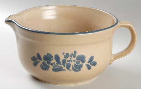 Folk Art Batter Bowl