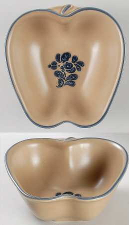 Folk Art Baker-Apple Shaped