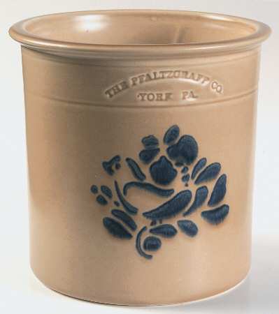 Folk Art Large Gadget Crock